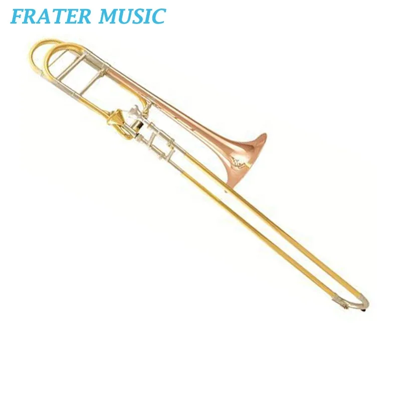 Professional Bb/F Tone Thayer Valves / Piston Trombone With Gold Brass Bell (JTB-190)
Professional Bb/F Tone Thayer Valves / Piston Trombone With Gold Brass Bell (JTB-190)