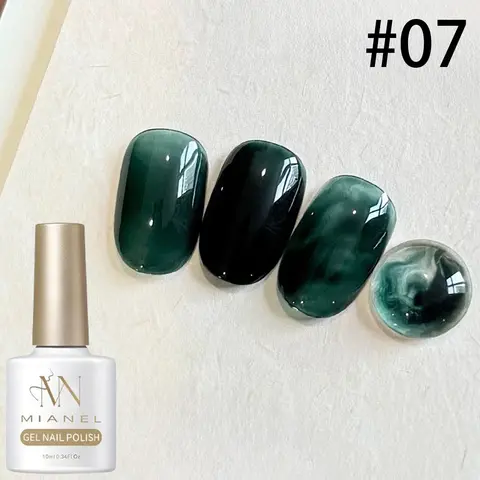 10ML Autumn Cute Nails Ink Dye Jelly Gel Nail Polish 2026 New Maillard Tortoise Shell Amber Gel Polish Christmas Green Nails
