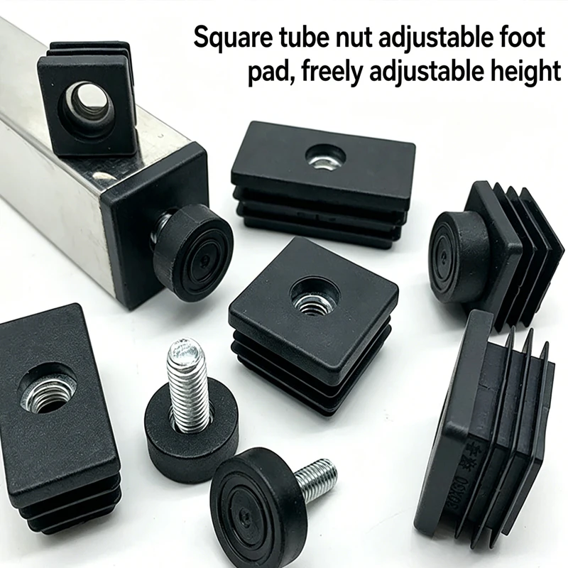 Adjustable Leveling Feet 20mm, Leveling Pad for Display Stand, Hardware Plastic Adjustable Nut Plug for Uneven Floor
Adjustable Leveling Feet 20mm, Leveling Pad for Display Stand, Hardware Plastic Adjustable Nut Plug for Uneven Floor