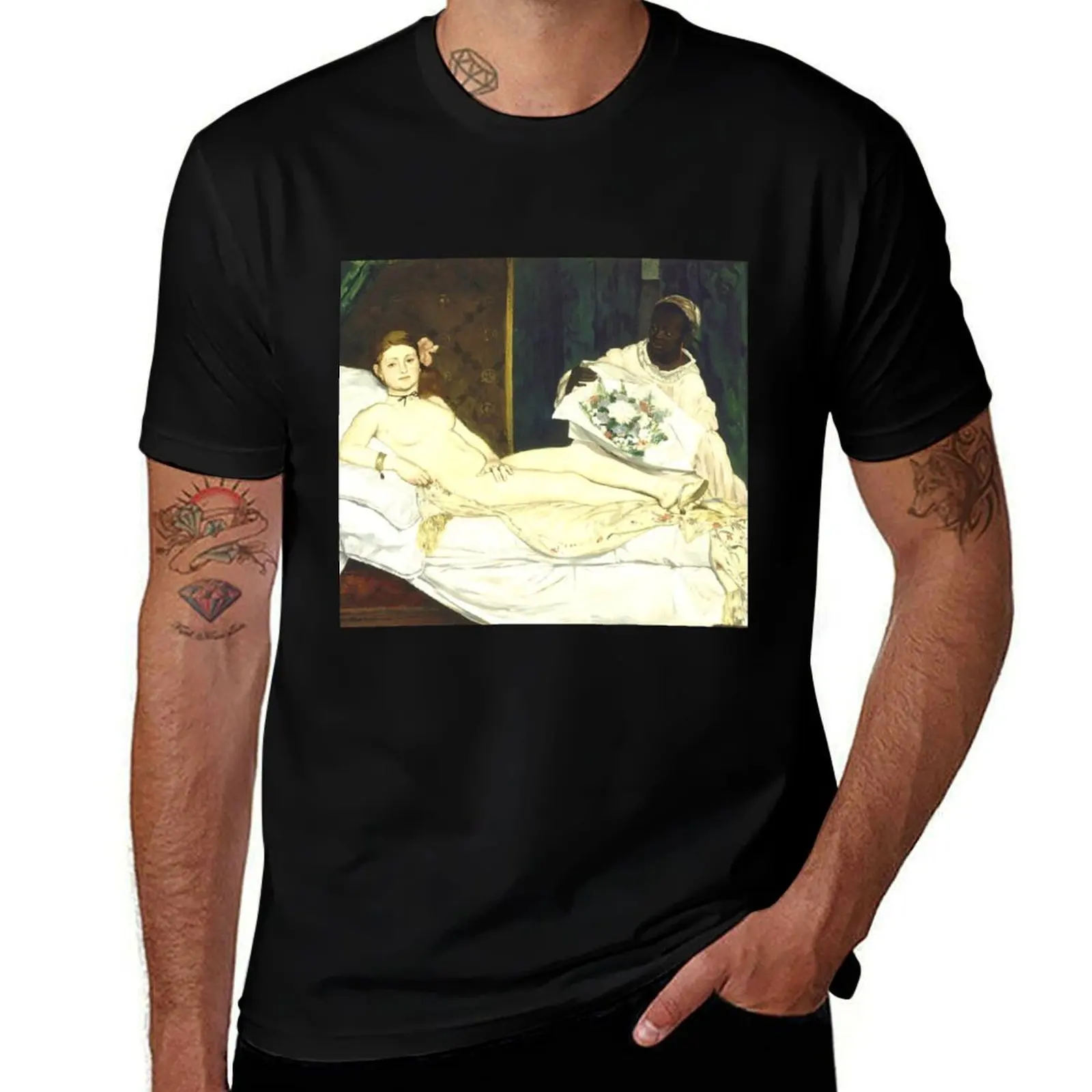 HD. Olympia, by Edouard Manet. HIGH DEFINITION T-Shirt Man t-shirt football t shirt tees street wear black t shirts for men
HD. Olympia, by Edouard Manet. HIGH DEFINITION T-Shirt Man t-shirt football t shirt tees street wear black t shirts for men