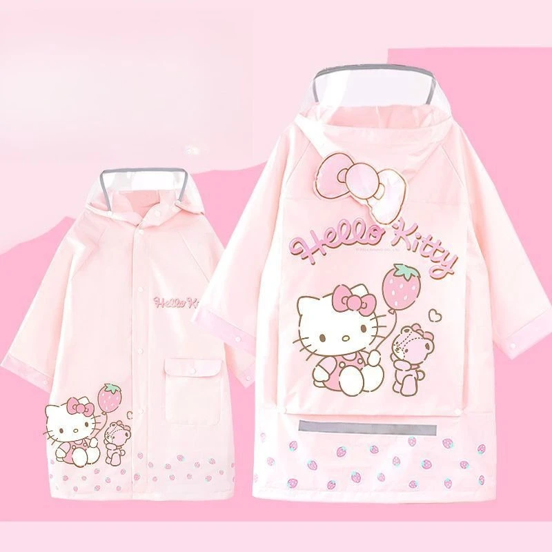 Дождевик-пончо Sanrio Cinnamoroll с мультяшными персонажами, чехол для рюкзака, защита от сильного дождя My Melody, Hangyodon, HelloKitty, Kuromi, Kawaii Toys
Дождевик-пончо Sanrio Cinnamoroll с мультяшными персонажами, чехол для рюкзака, защита от сильного дождя My Melody, Hangyodon, HelloKitty, Kuromi, Kawaii Toys