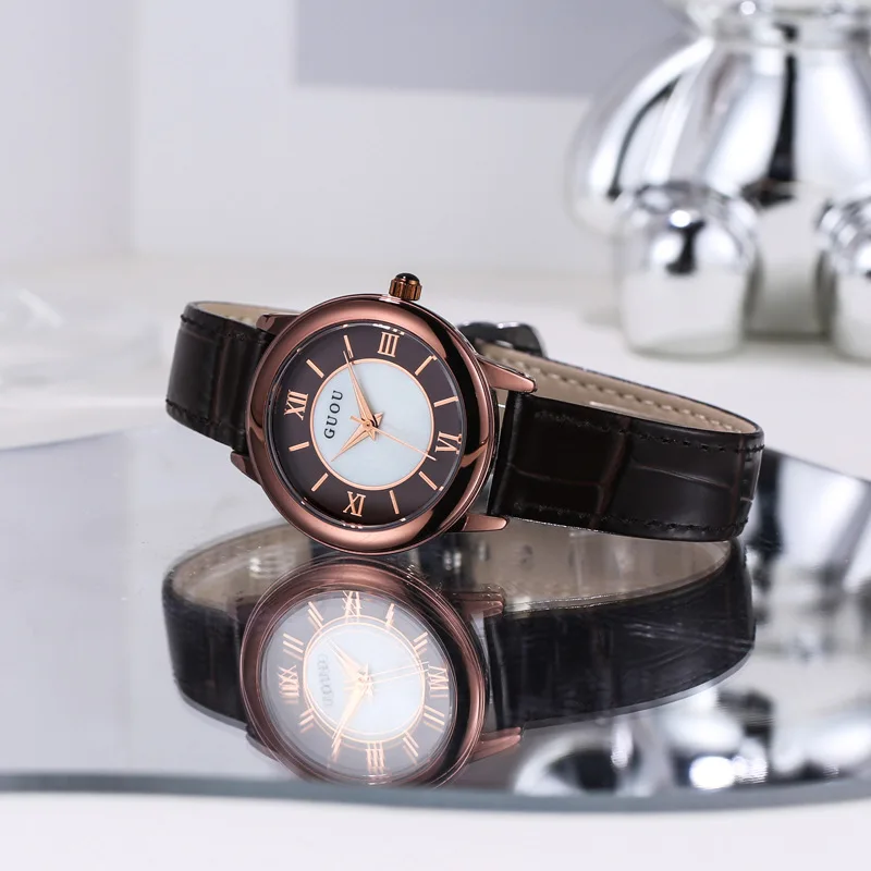 New Luxury Women'S Watch With Leather StrapMinimalist DialQuartz Movement, And Casual Design. High-Quality And Unique Timepiece.
New Luxury Women'S Watch With Leather StrapMinimalist DialQuartz Movement, And Casual Design. High-Quality And Unique Timepiece.