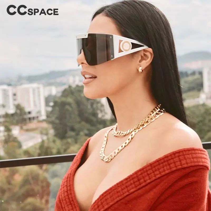 46626 Oversized Goggle Sunglasses Luxury Women Fashion Shades UV400 Vintage Glasses
46626 Oversized Goggle Sunglasses Luxury Women Fashion Shades UV400 Vintage Glasses