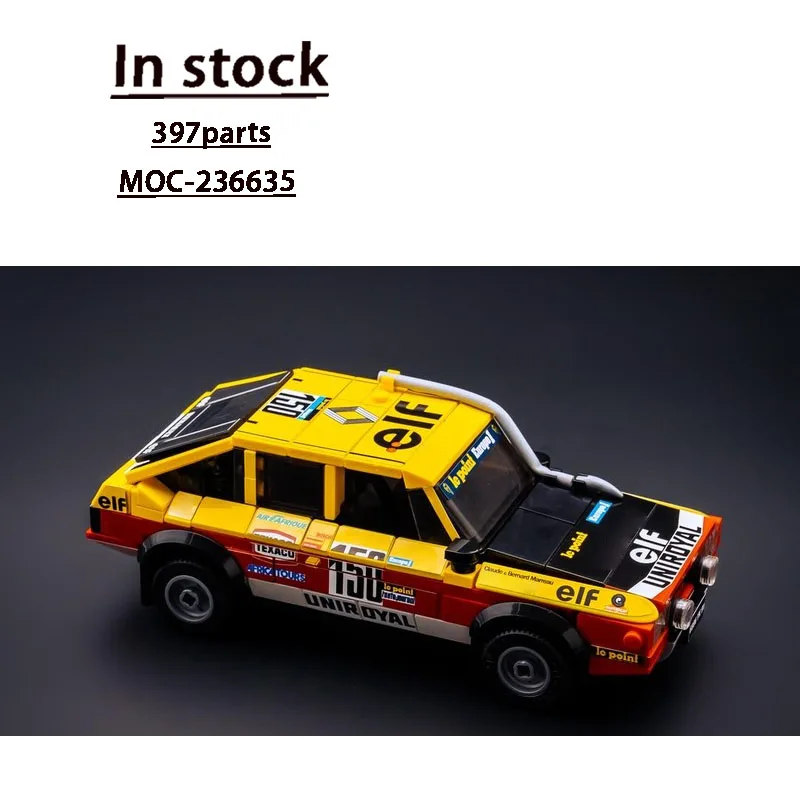 MOC-236635 New Classic 20 Turbo Supercar Racing Brick Model 397 Pieces Boys' and Children's Birthday Brick Toy Gift
MOC-236635 New Classic 20 Turbo Supercar Racing Brick Model 397 Pieces Boys' and Children's Birthday Brick Toy Gift