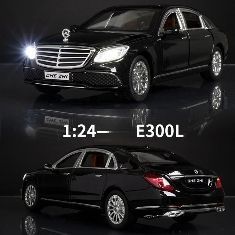 1:24 E300L Luxury Sedan Model Simulation Alloy Sound Light Car Toys Hobbies Collecting Ornaments Gifts
1:24 E300L Luxury Sedan Model Simulation Alloy Sound Light Car Toys Hobbies Collecting Ornaments Gifts