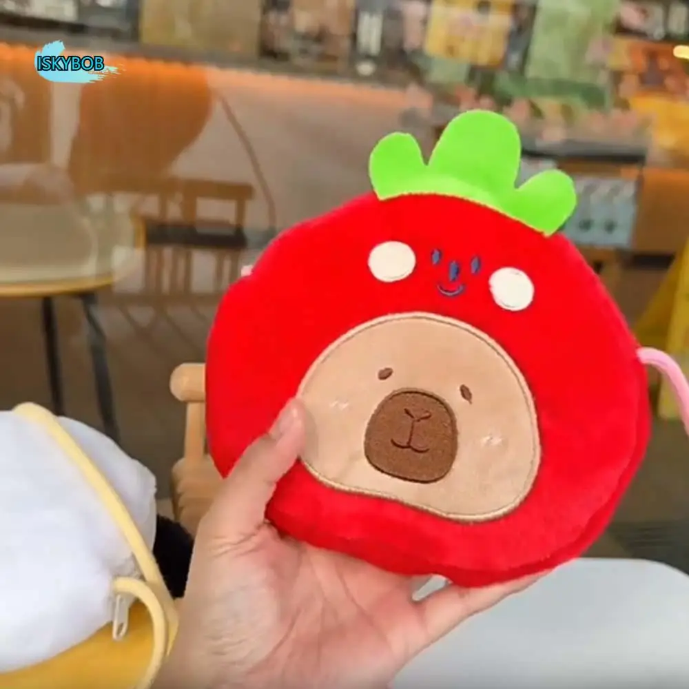 Креативная сумка через плечо Kawaii Capybara с пандой, плюшевая сумка через плечо, детский кошелек с рисунком пчелы ярких цветов, детский кошелек
Креативная сумка через плечо Kawaii Capybara с пандой, плюшевая сумка через плечо, детский кошелек с рисунком пчелы ярких цветов, детский кошелек