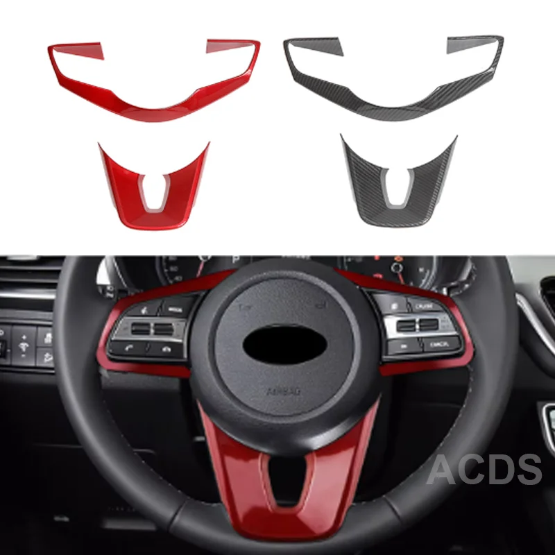 2 Pcs Carbon Fiber Steering Wheel Trim Cover Auto Interior Decoration Car Accessories for Kia Forte K3 2020 2021 2022 2023 2024
2 Pcs Carbon Fiber Steering Wheel Trim Cover Auto Interior Decoration Car Accessories for Kia Forte K3 2020 2021 2022 2023 2024