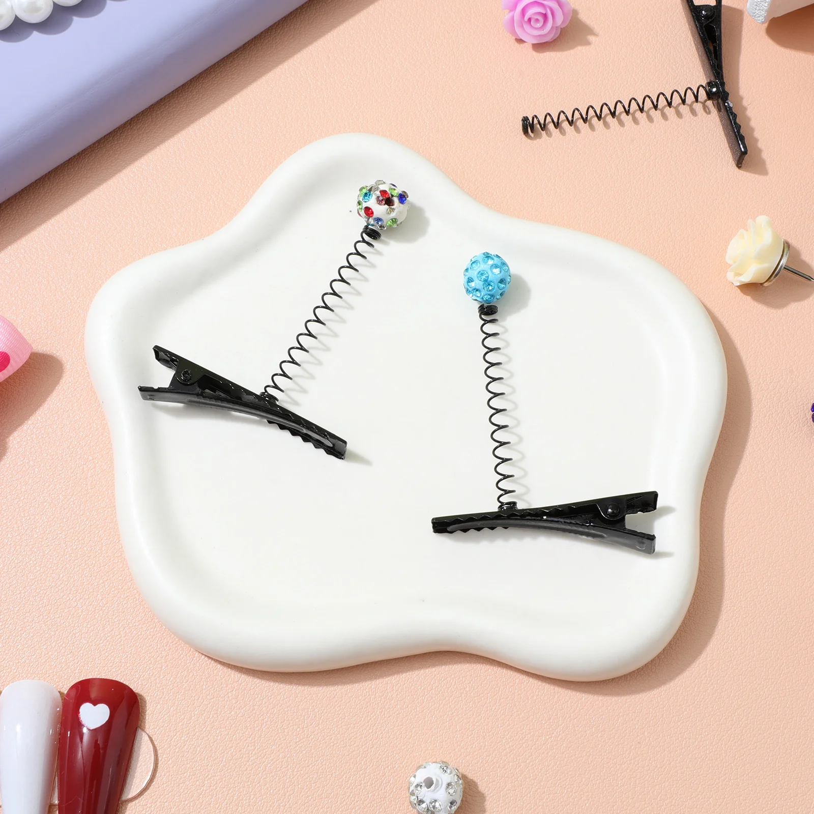 100pcs Children'S Creative Accessories Metal Diy Spring Hair Clips For Holiday Craft Making Supply Hair Styling Pins
100pcs Children'S Creative Accessories Metal Diy Spring Hair Clips For Holiday Craft Making Supply Hair Styling Pins