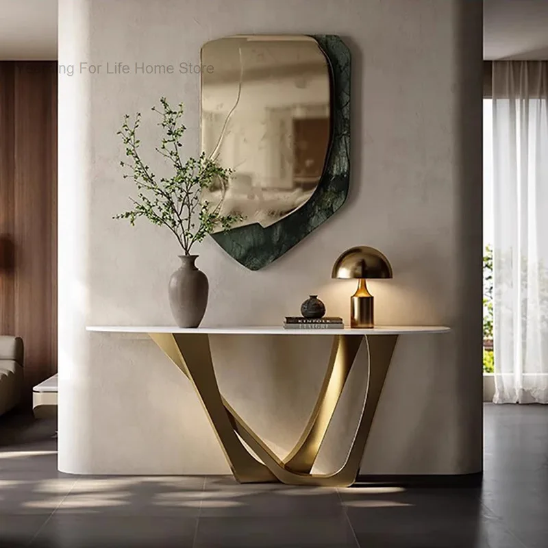 Luxury Beauty Console Table Design Living Room Modern Elegant Console Table Trendy Classic Wohnzimmer Tische Modern Furniture
Luxury Beauty Console Table Design Living Room Modern Elegant Console Table Trendy Classic Wohnzimmer Tische Modern Furniture