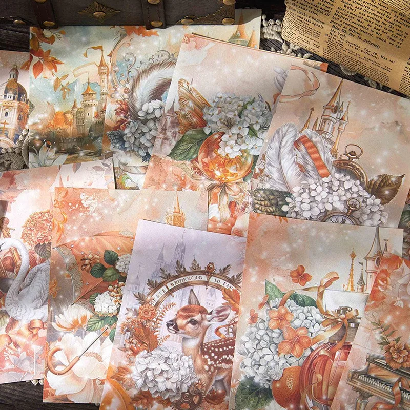 40pcs/lot Memo Pads Material Paper Wonderland Chronicles Collection Journal Scrapbooking Card Background Decoration
40pcs/lot Memo Pads Material Paper Wonderland Chronicles Collection Journal Scrapbooking Card Background Decoration