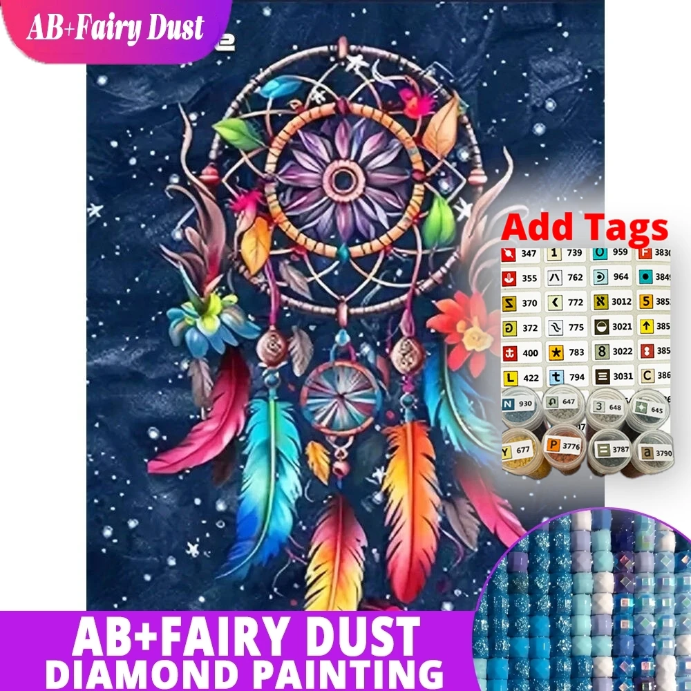AB сказочная пыль алмазная живопись Ловец снов пейзаж DIY Новое поступление наборы Алмазная мозаика полный квадратный круглый праздничные подарки
AB сказочная пыль алмазная живопись Ловец снов пейзаж DIY Новое поступление наборы Алмазная мозаика полный квадратный круглый праздничные подарки