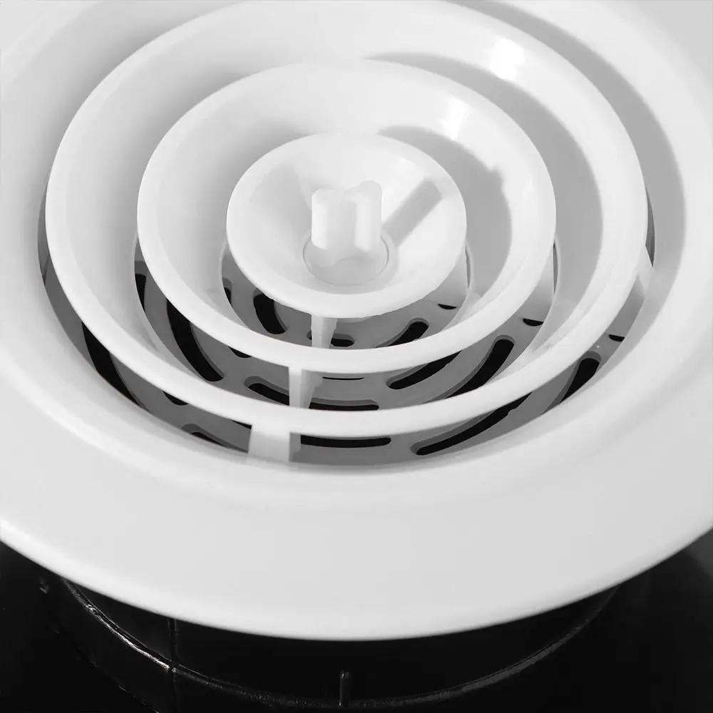 Adjustable Round Air Vent Extract Valve 75-200mm White Air Vent Extract Valve Grille Wall Mount Plastic
Adjustable Round Air Vent Extract Valve 75-200mm White Air Vent Extract Valve Grille Wall Mount Plastic