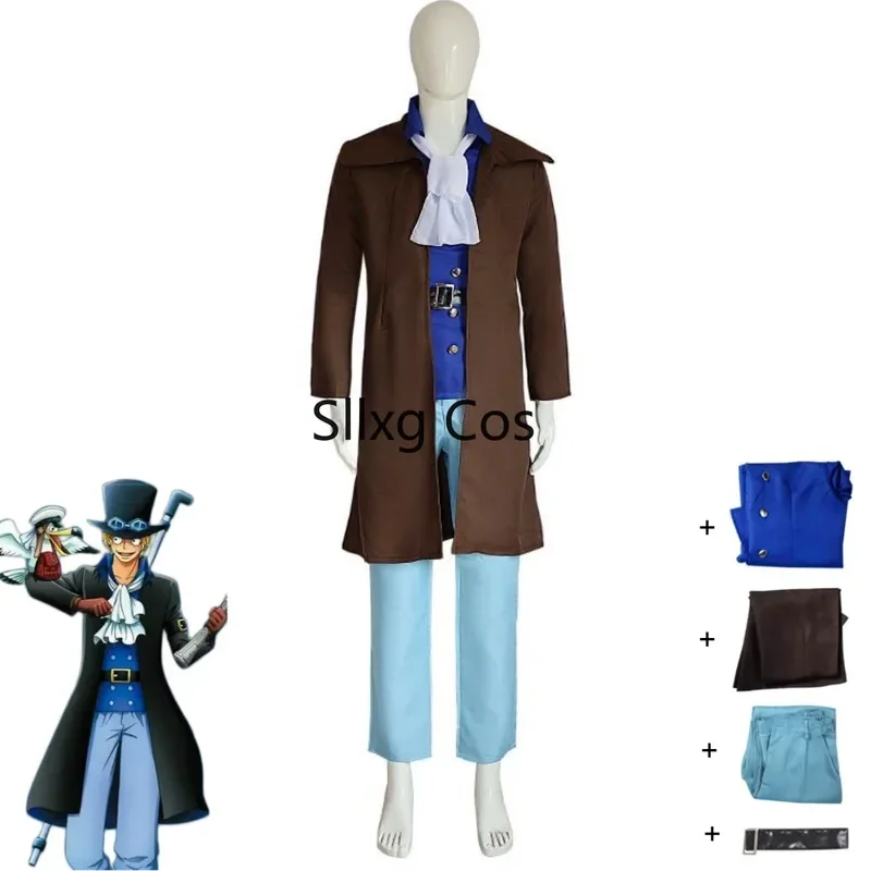 FC6Anime East Blue Sabo Cosplay Costume Halloween Black Trench Shirt Pants for Adult Man Woman Carnival Party Outfit Suit@FC8!
FC6Anime East Blue Sabo Cosplay Costume Halloween Black Trench Shirt Pants for Adult Man Woman Carnival Party Outfit Suit@FC8!