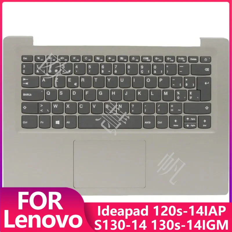 T BE Belgian Mineral Gray Keyboard Upper Case Palmrest Shell Cover for Lenovo Ideapad S130 14 130S 14IGM 120s-14IAP 5CB0R61085
T BE Belgian Mineral Gray Keyboard Upper Case Palmrest Shell Cover for Lenovo Ideapad S130 14 130S 14IGM 120s-14IAP 5CB0R61085