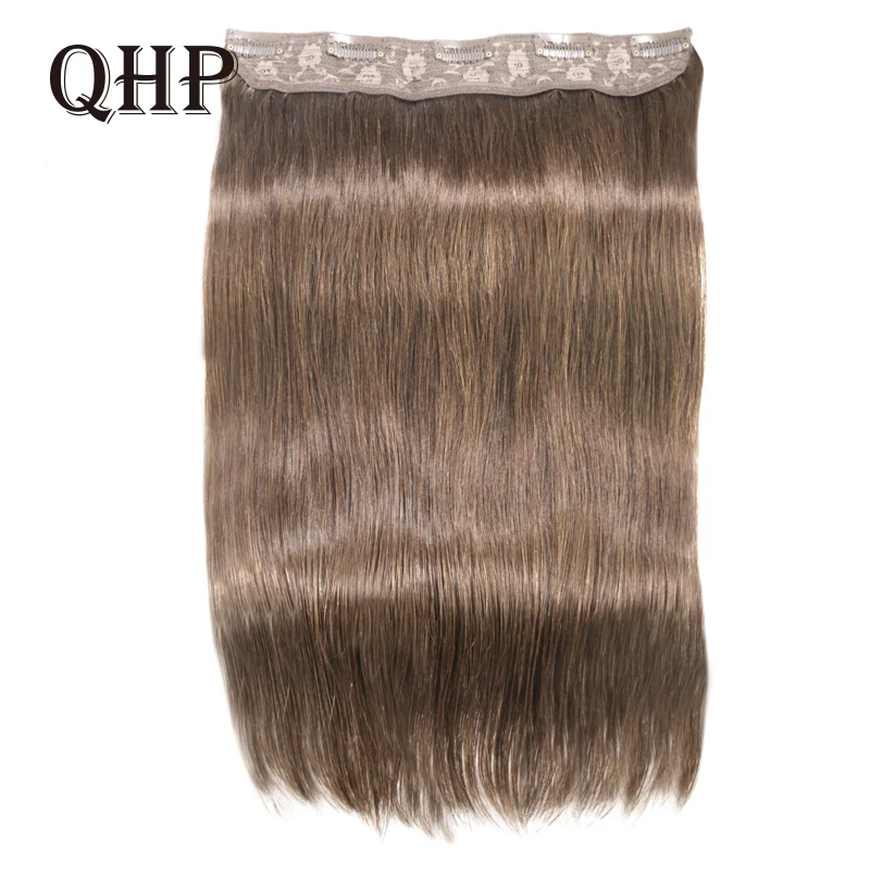 QHP Straight Hair Natural Clip In One Piece Real Human Hair Extensions Black Brown Balayage Brazilan Remy Hair For Women 70g 30%
QHP Straight Hair Natural Clip In One Piece Real Human Hair Extensions Black Brown Balayage Brazilan Remy Hair For Women 70g 30%