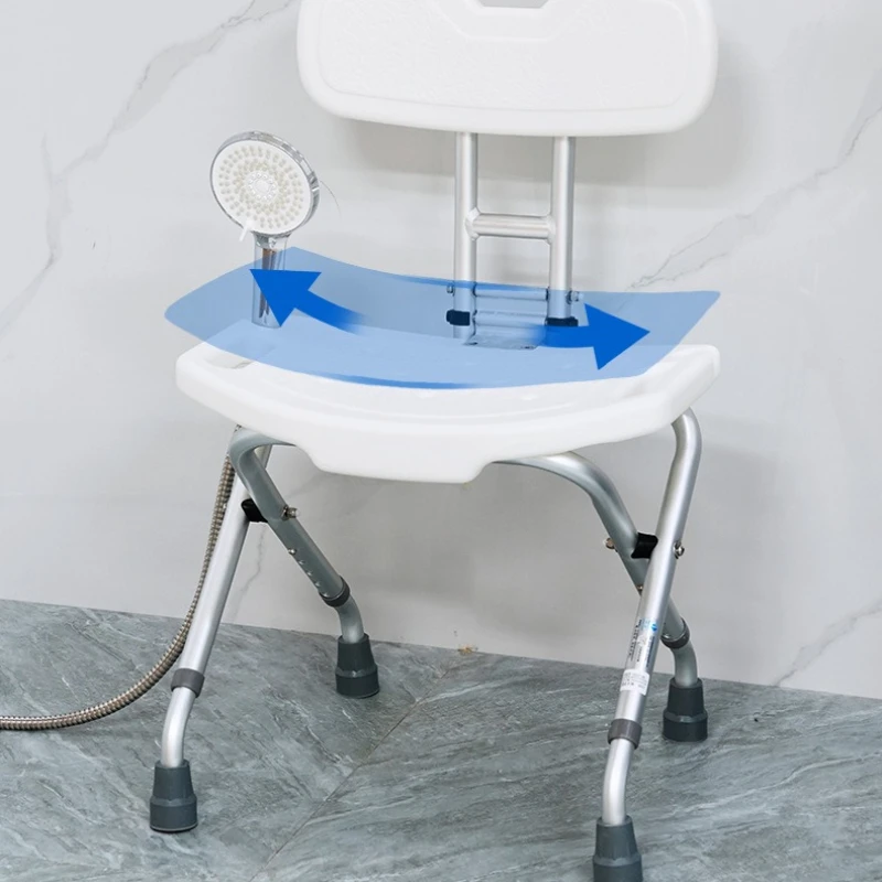 Foldable Shower Chair with Backrest, Ergonomic Non-Slip Bath Stool for Elderly, Adjustable Height Safety Seat for Home & Rehab
Foldable Shower Chair with Backrest, Ergonomic Non-Slip Bath Stool for Elderly, Adjustable Height Safety Seat for Home & Rehab