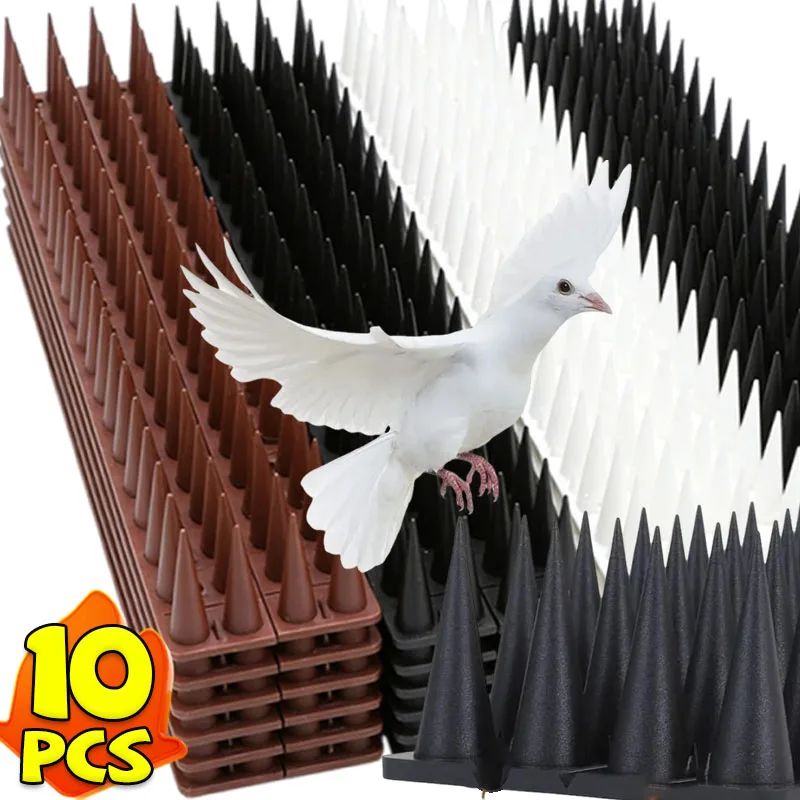 Plastic Anti-Bird Spike Outdoor Garden Bird Repellent Deterrent Spikes Fence Wall Pigeon Cat Proof Prevent Tool Anti Climb Spike
Plastic Anti-Bird Spike Outdoor Garden Bird Repellent Deterrent Spikes Fence Wall Pigeon Cat Proof Prevent Tool Anti Climb Spike