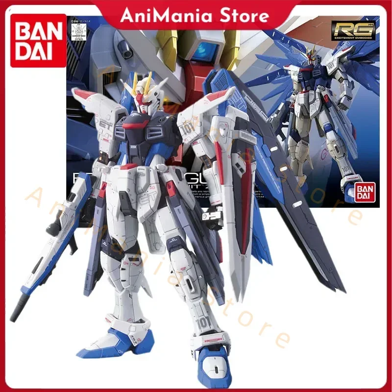 Bandai Genuine Gundam Model Kit Anime Figure RG1/144 ZGMF-X10A Freedom Collection Gunpla Anime Action Figure Toys for Children
Bandai Genuine Gundam Model Kit Anime Figure RG1/144 ZGMF-X10A Freedom Collection Gunpla Anime Action Figure Toys for Children