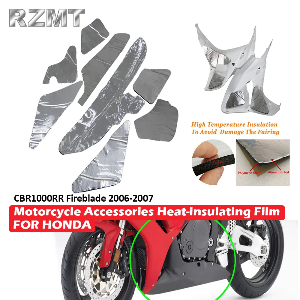 Fit For Honda CBR1000RR Fireblade 2006-2007 Heat Shield Melt Protection Pre-Cut Professional Insulation Foam
Fit For Honda CBR1000RR Fireblade 2006-2007 Heat Shield Melt Protection Pre-Cut Professional Insulation Foam