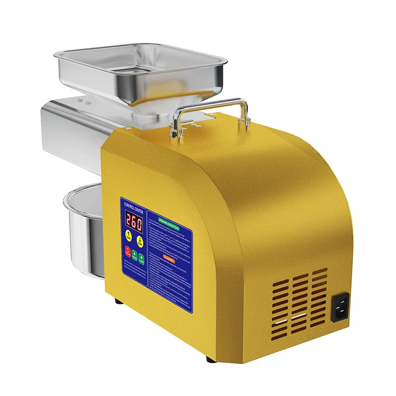 800w Home Use Oil Extraction Making Machine Oil Press Machine for Home Use