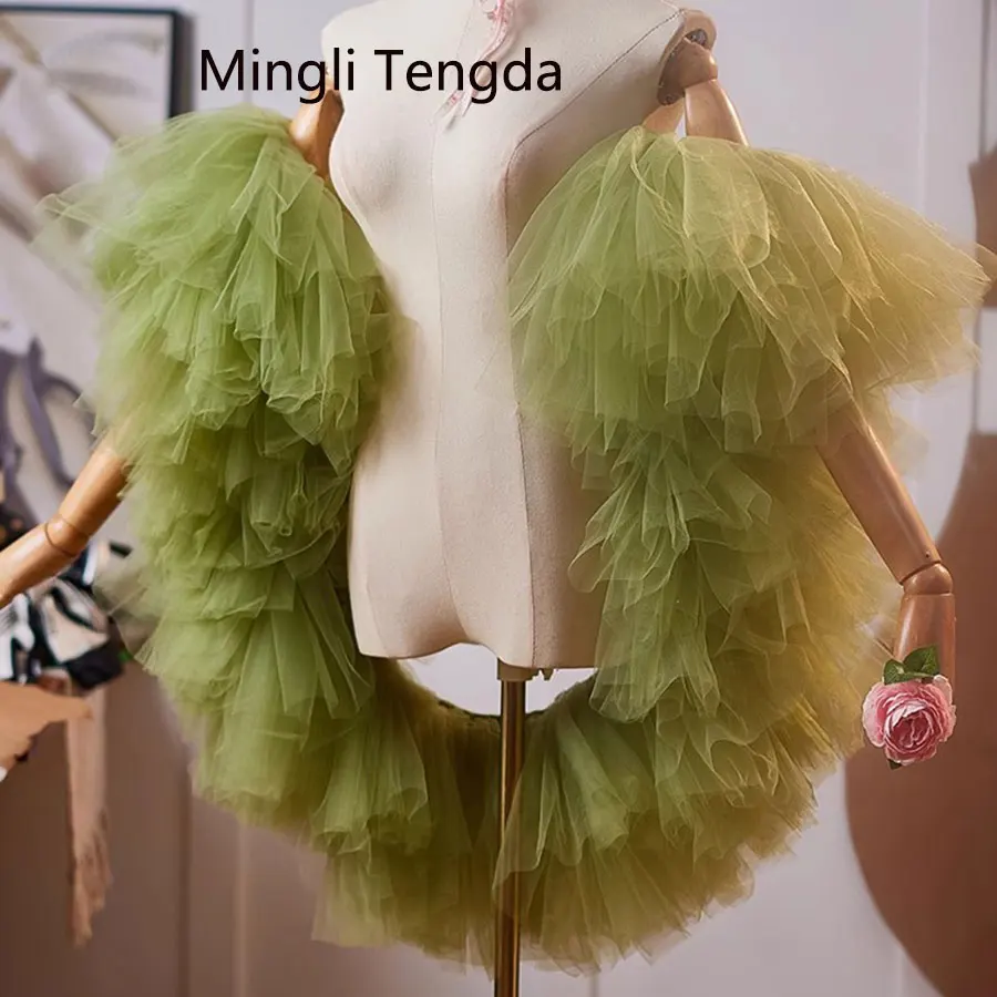 Mingli Tengda оливково-зеленая тюлевая шаль, аксессуары для вечернего платья, ручная работа, сделай сам, высококачественное серебристо-серое болеро для невесты, модное женское болеро
Mingli Tengda оливково-зеленая тюлевая шаль, аксессуары для вечернего платья, ручная работа, сделай сам, высококачественное серебристо-серое болеро для невесты, модное женское болеро