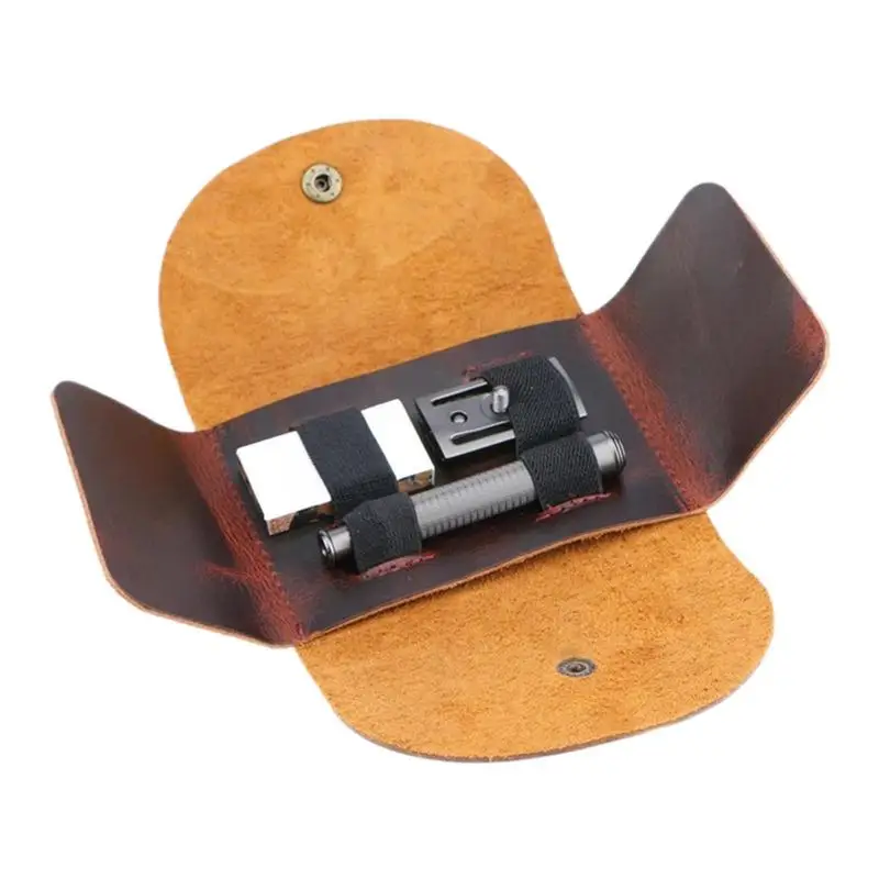 Leather Razor Bag Protective Storage Holster Razor Pouch Leather Bag Leather Case Travel Use Lightweight Razor Holder For
Leather Razor Bag Protective Storage Holster Razor Pouch Leather Bag Leather Case Travel Use Lightweight Razor Holder For
