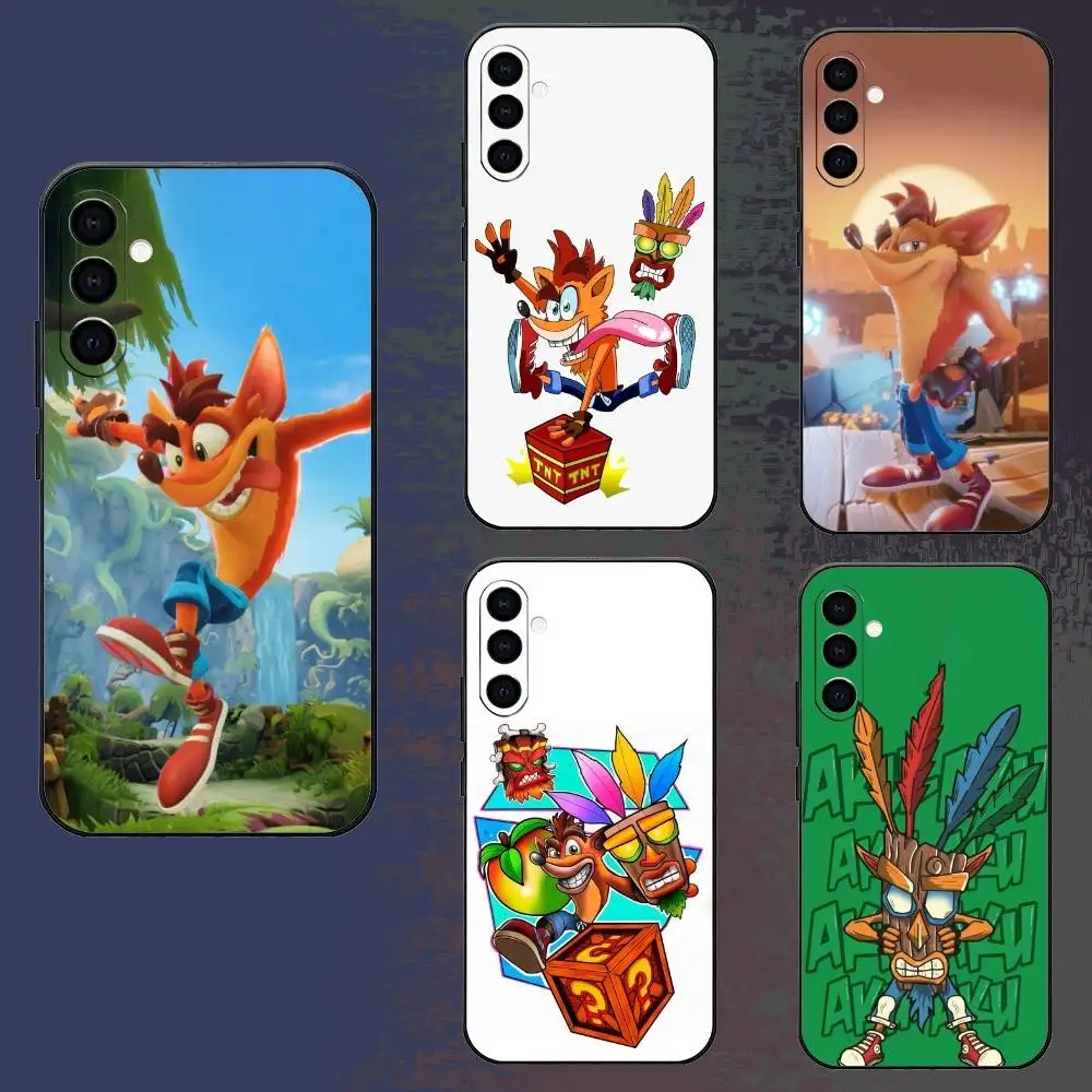 C-Crash-B-Bandicoots-Game Phone Case For Samsung Galaxy A73,A72,A71,A70,A52,A51 Others Soft Black Cover
C-Crash-B-Bandicoots-Game Phone Case For Samsung Galaxy A73,A72,A71,A70,A52,A51 Others Soft Black Cover