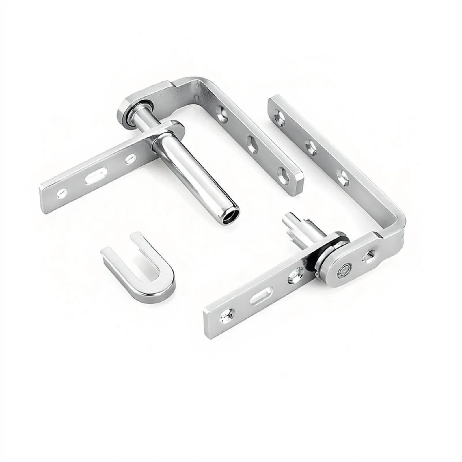 Bidirectional Hidden Door Hinge, Adjustable Stainless Steel
Bidirectional Hidden Door Hinge, Adjustable Stainless Steel