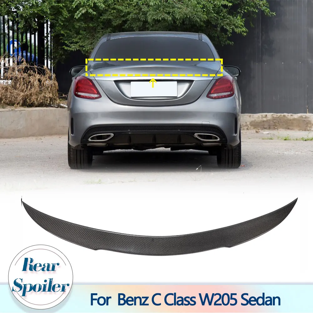 For Mercedes-Benz C Class W205 Sedan 4 Door 2015-2020 Rear Trunk Boot Lip Wing Spoiler Car Carbon Fiber Spoiler
For Mercedes-Benz C Class W205 Sedan 4 Door 2015-2020 Rear Trunk Boot Lip Wing Spoiler Car Carbon Fiber Spoiler