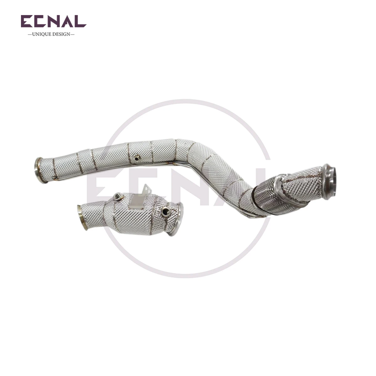 Ecnal Exhaust Downpipe for Mercedes Benz W464 G350 2.0T 2020+High Performance SS304 Sport Exhaust Pipe with Catalytic Converter
Ecnal Exhaust Downpipe for Mercedes Benz W464 G350 2.0T 2020+High Performance SS304 Sport Exhaust Pipe with Catalytic Converter