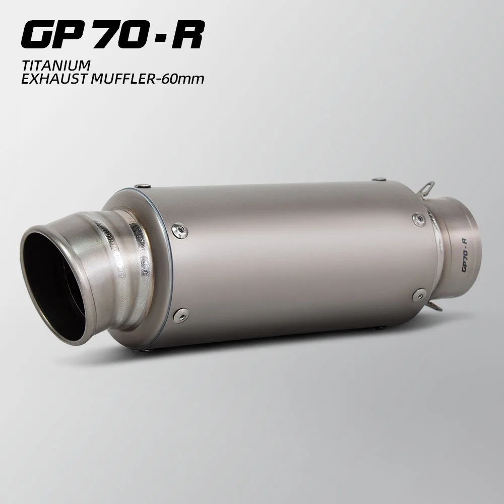 Universal 60mm interface motorcycle exhaust muffler For CBR500R R1M GSX-S1000 Z900 NSS350 CBF150R F 900 GS T700 Ninja H2
Universal 60mm interface motorcycle exhaust muffler For CBR500R R1M GSX-S1000 Z900 NSS350 CBF150R F 900 GS T700 Ninja H2