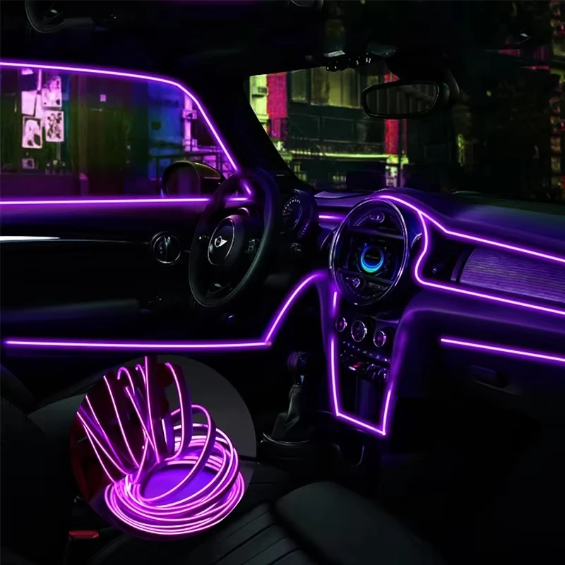 1M Car Interior Led Decorative Lamp 3M/5M EL Wiring Neon Strip Auto DIY Flexible Ambient Light USB Atmosphere Diode For BMW F20
1M Car Interior Led Decorative Lamp 3M/5M EL Wiring Neon Strip Auto DIY Flexible Ambient Light USB Atmosphere Diode For BMW F20