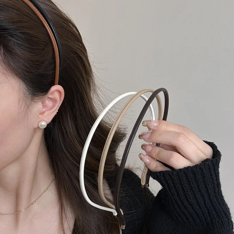 Elegant Ultra Thin Headband Women HighEnd Fashion Hair Accessory for Styling Washing Face Versatile Outfit Essential Direct sale
Elegant Ultra Thin Headband Women HighEnd Fashion Hair Accessory for Styling Washing Face Versatile Outfit Essential Direct sale
