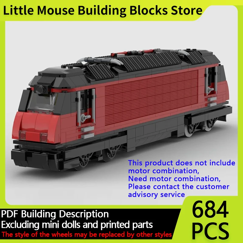 City Car Model MOC Building Bricks Swiss 460 Intercity Locomotive Modular Technology Gifts Holiday Assemble Children Toys Suit
City Car Model MOC Building Bricks Swiss 460 Intercity Locomotive Modular Technology Gifts Holiday Assemble Children Toys Suit