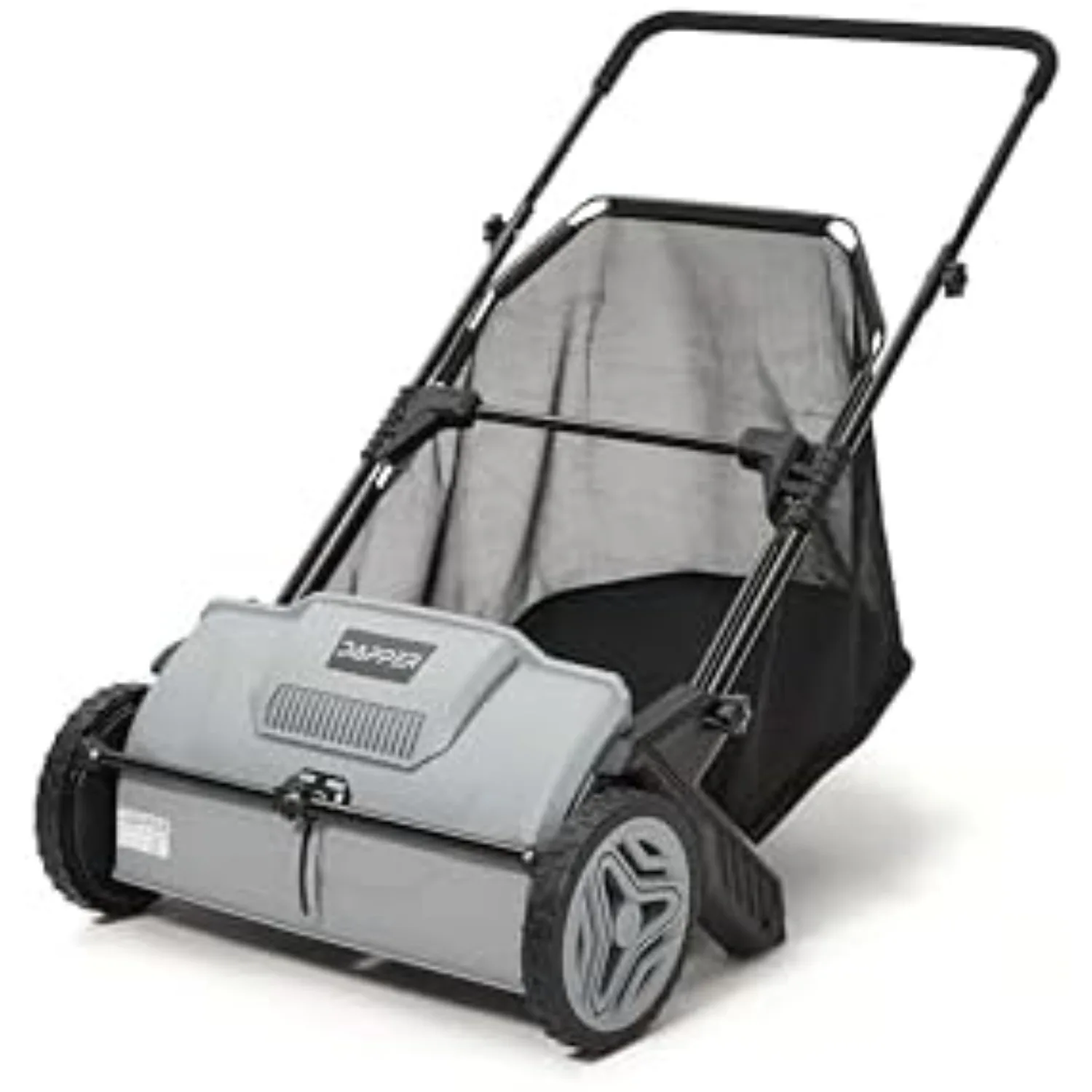 21-Inch Push Lawn Sweeper, Grass, Lawn and Leaf Cleanup Collector with Large 3.5 cu. ft. Hopper Bag, Durable Wheels
21-Inch Push Lawn Sweeper, Grass, Lawn and Leaf Cleanup Collector with Large 3.5 cu. ft. Hopper Bag, Durable Wheels