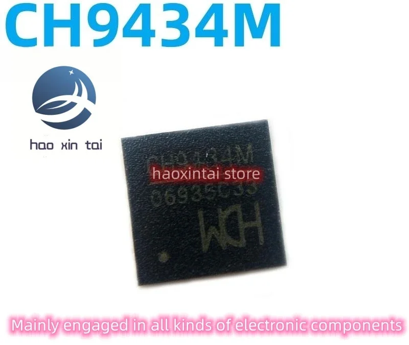 10 шт., новый оригинальный чип преобразования CH9434M QFN-48 SPI для четырех последовательных портов
10 шт., новый оригинальный чип преобразования CH9434M QFN-48 SPI для четырех последовательных портов