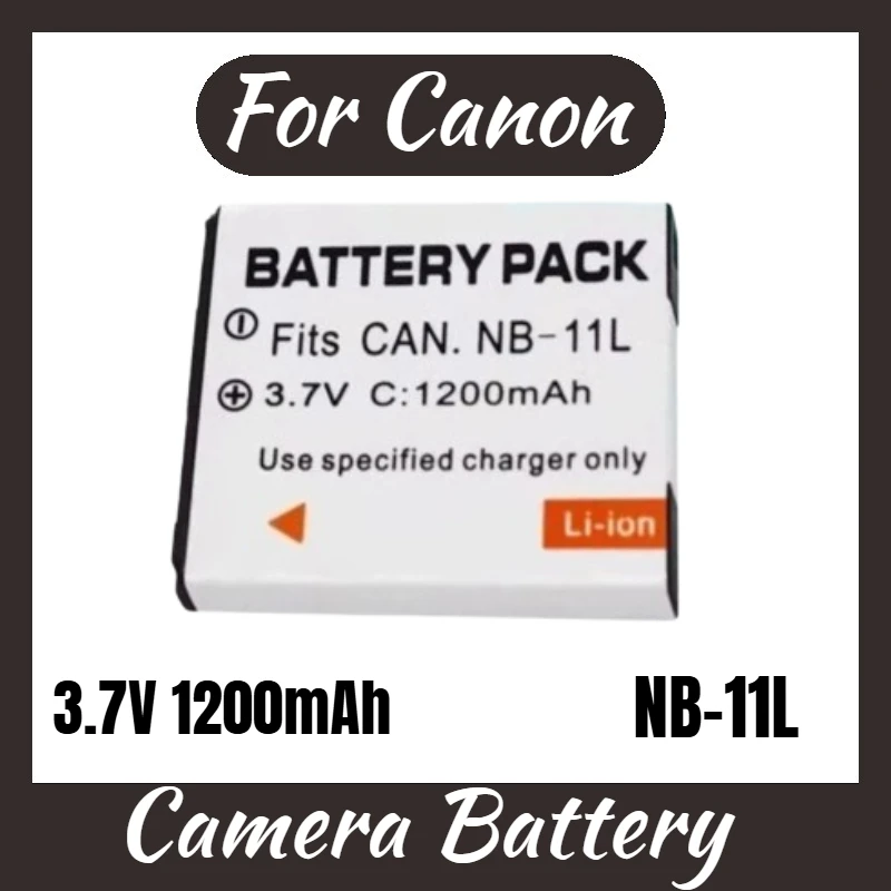 New Replacement Camera Battery 3.7V 1200mAh NB-11L for Canon A2300 A2400 A2600 A3400 A3500 A4000 A4050 SX400 SX410 IXUS165
New Replacement Camera Battery 3.7V 1200mAh NB-11L for Canon A2300 A2400 A2600 A3400 A3500 A4000 A4050 SX400 SX410 IXUS165