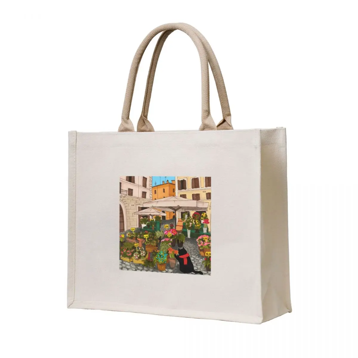 Journal of a Cat in Rome - Chilly in Campo d¨ Fiori Tote Bag bag for beach tote bags aesthetic canvas tote bags
Journal of a Cat in Rome - Chilly in Campo d¨ Fiori Tote Bag bag for beach tote bags aesthetic canvas tote bags