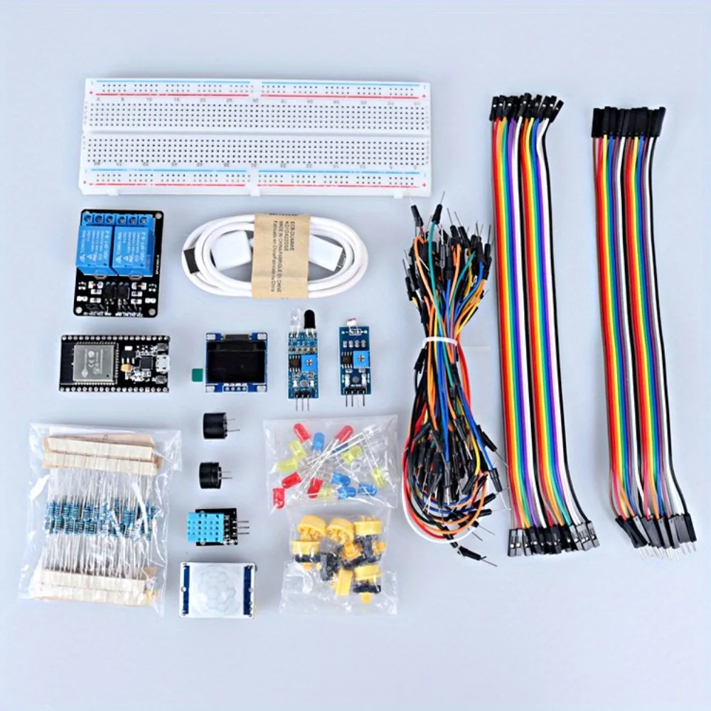 Стартовый комплект с ESP32 и умным модулем полива растений для проекта с программирующими кодами, обучающим и образовательным набором
Стартовый комплект с ESP32 и умным модулем полива растений для проекта с программирующими кодами, обучающим и образовательным набором