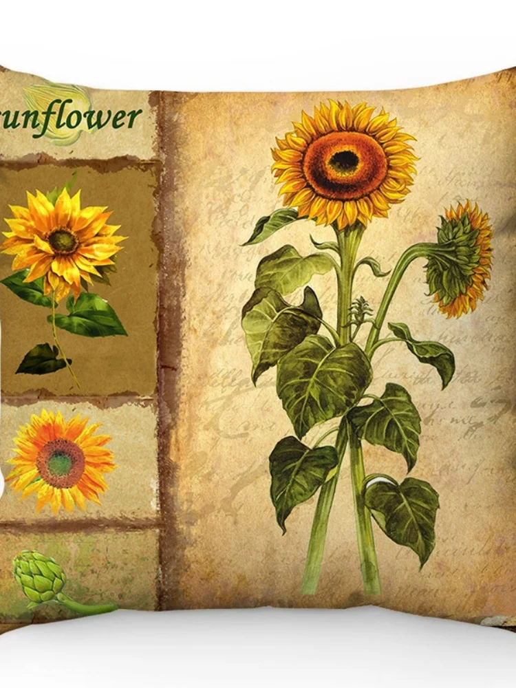 Чехлы для подушек из короткого плюша с цифровой печатью в стиле ретро с изображением подсолнухов и роз для автомобиля, дивана, офиса, домашнего декора
Чехлы для подушек из короткого плюша с цифровой печатью в стиле ретро с изображением подсолнухов и роз для автомобиля, дивана, офиса, домашнего декора