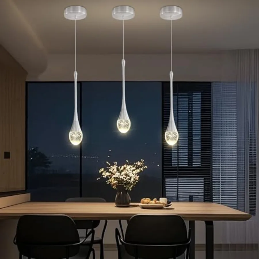 Mini Chandelier Modern Crystal Pendant Light LED Dimmable Crystal Ceiling Pendant Lighting for Kitchen Island Dining Room Hallw
Mini Chandelier Modern Crystal Pendant Light LED Dimmable Crystal Ceiling Pendant Lighting for Kitchen Island Dining Room Hallw