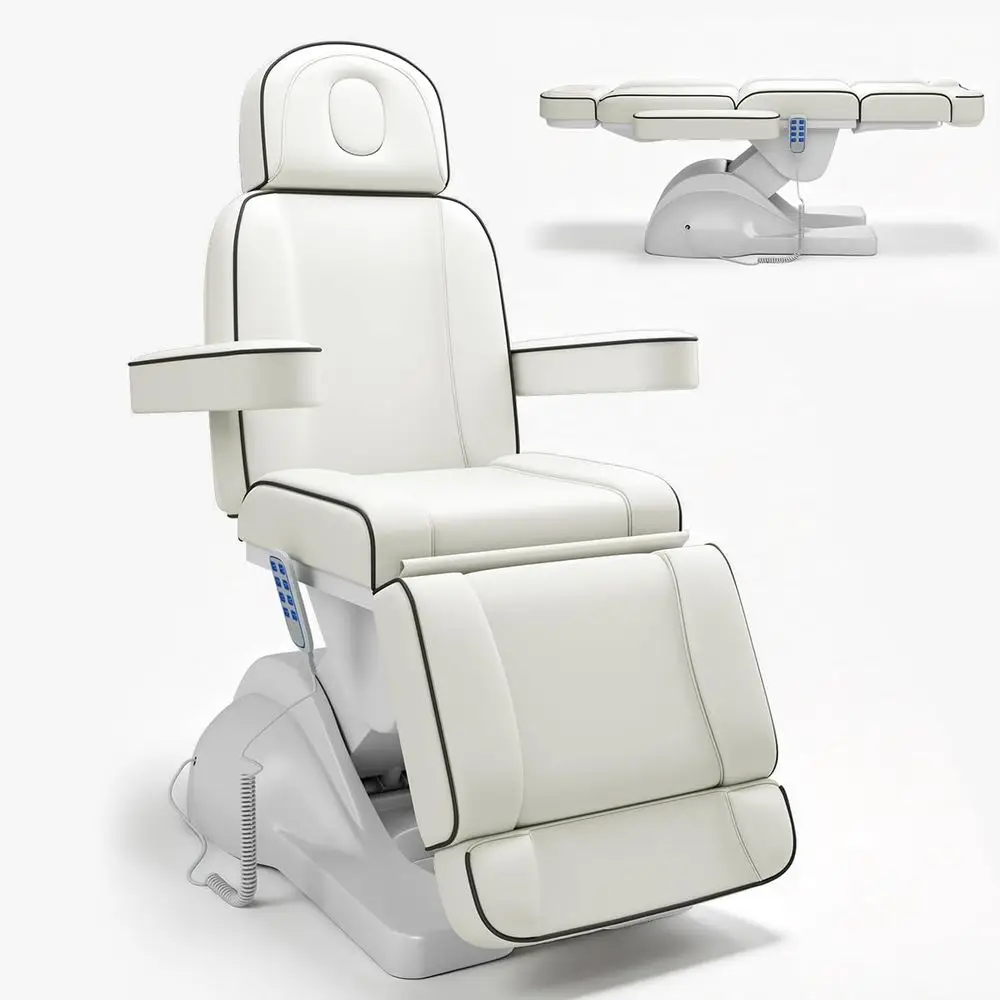 Electric Facial Massage Bed with 3 Motor for Esthetician and Clients, Adjustable Tattoo Chair
Electric Facial Massage Bed with 3 Motor for Esthetician and Clients, Adjustable Tattoo Chair