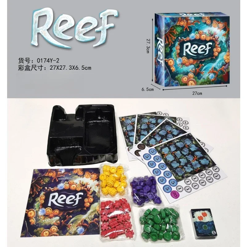 Popular English party table card game, colorful tiles, coral story, flower tile master
Popular English party table card game, colorful tiles, coral story, flower tile master