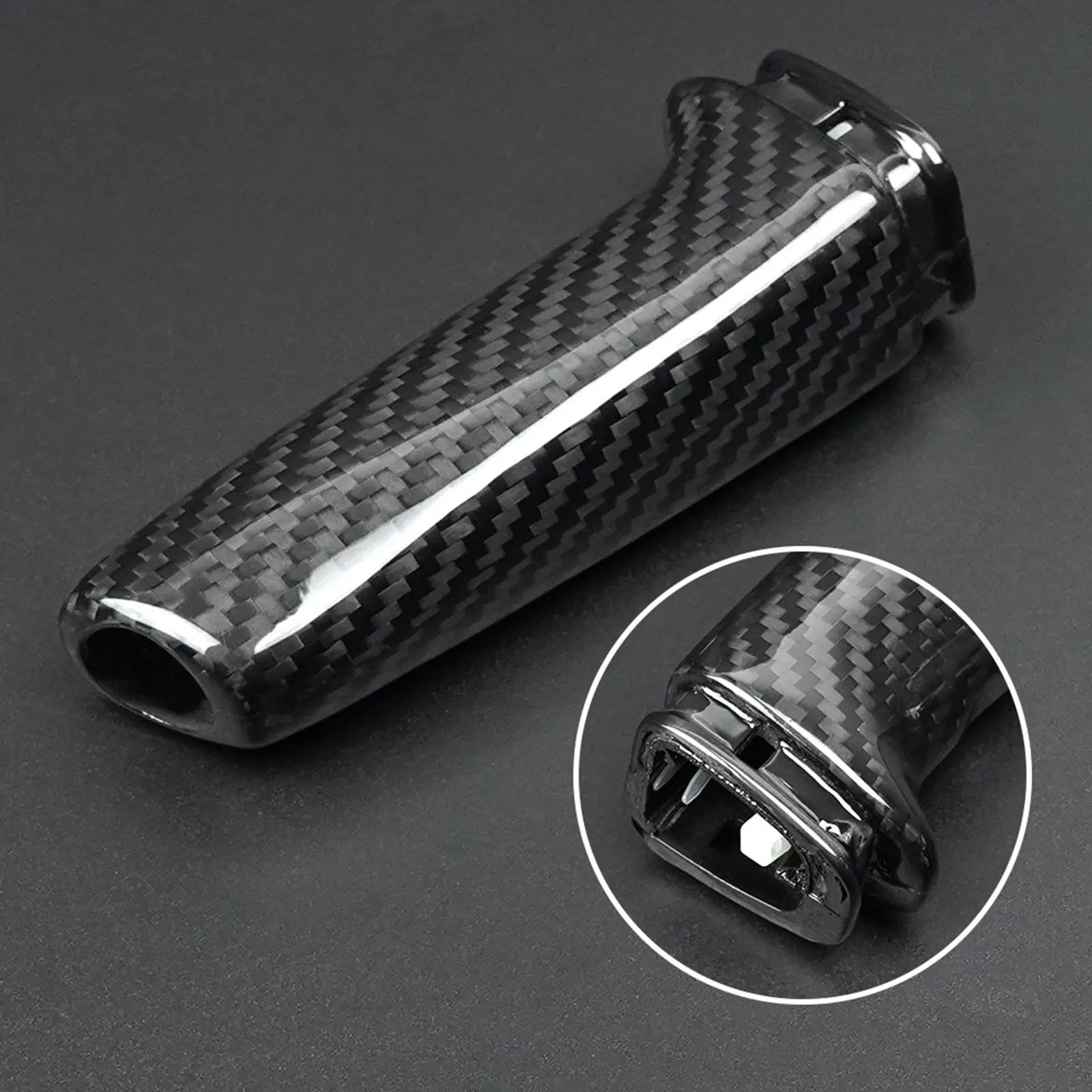 Car Handle Hand Brake Trim Cover Real Carbon Fiber Universal for BMW 3 Series F30 models
Car Handle Hand Brake Trim Cover Real Carbon Fiber Universal for BMW 3 Series F30 models