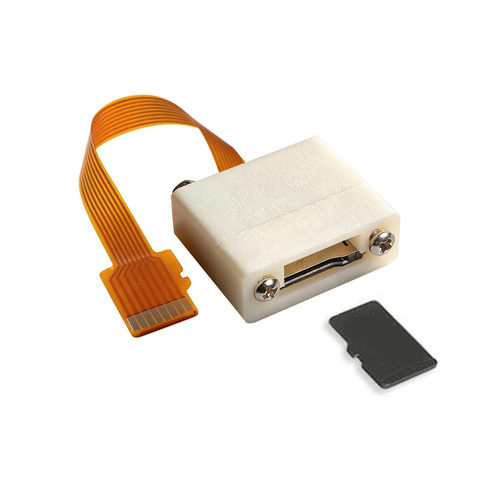 Встраиваемый адаптер расширения Micro SD, гибкий удлинительный кабель Micro SD (штекер-гнездо) длиной 3,9 дюйма/10/25 см (с кронштейном)
Встраиваемый адаптер расширения Micro SD, гибкий удлинительный кабель Micro SD (штекер-гнездо) длиной 3,9 дюйма/10/25 см (с кронштейном)