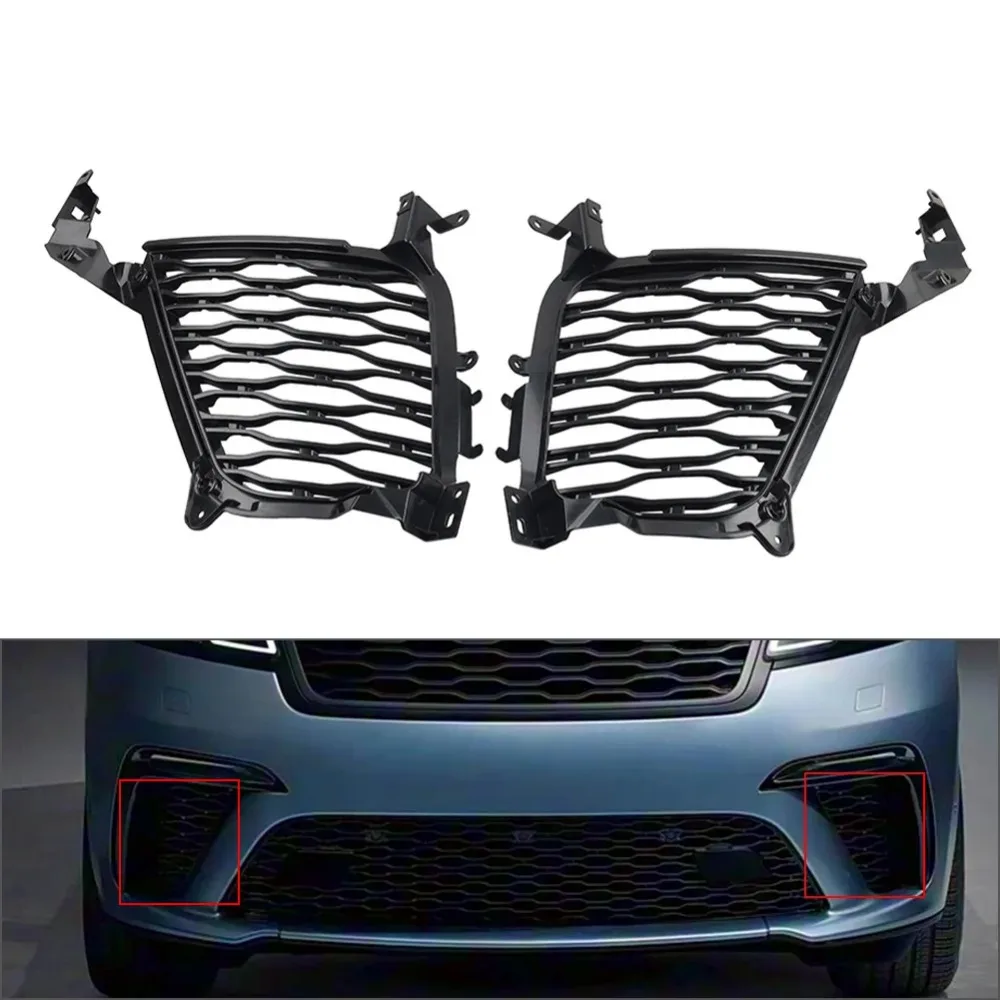 Car Front Bumper Side Grille Fog Light Lamp Cover For Range Rover Velar SVA 2018-2021
Car Front Bumper Side Grille Fog Light Lamp Cover For Range Rover Velar SVA 2018-2021