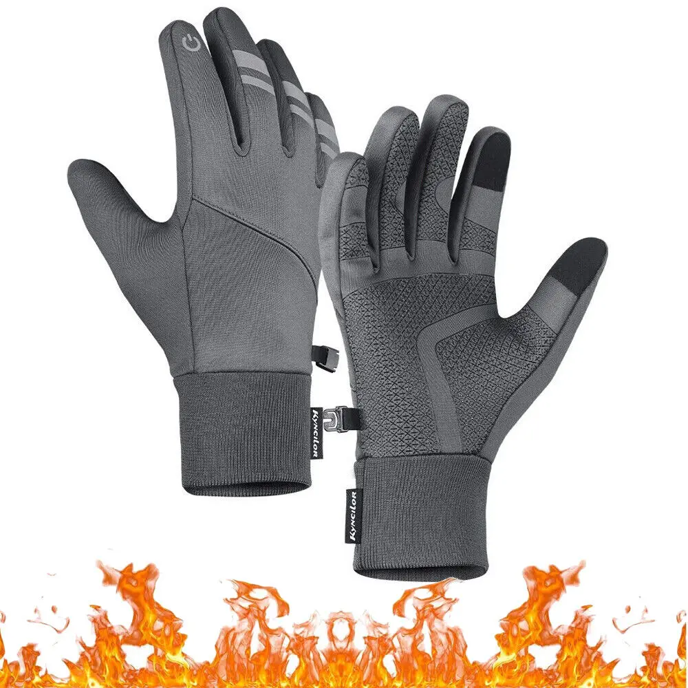Winter Warm Gloves Windproof Bicycle Sports Mittens Thermal Gloves Non-Slip Palm Touch Screen Gloves for men women cold weather
Winter Warm Gloves Windproof Bicycle Sports Mittens Thermal Gloves Non-Slip Palm Touch Screen Gloves for men women cold weather