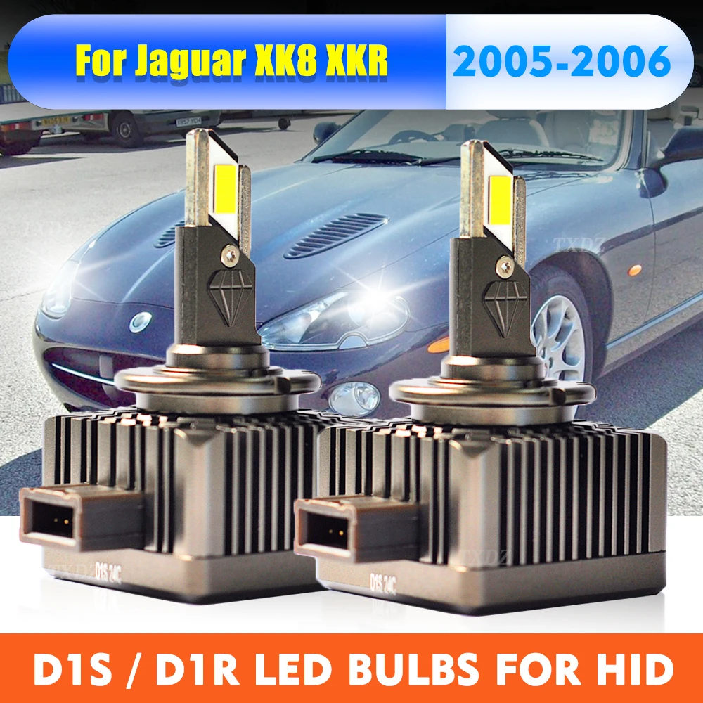 For Jaguar XK8 XKR 2005-2006 LED Lights Plug&Play Car Accessories LED Headlight Bulbs D1S Led 24000LM 6000K Headlamp
For Jaguar XK8 XKR 2005-2006 LED Lights Plug&Play Car Accessories LED Headlight Bulbs D1S Led 24000LM 6000K Headlamp