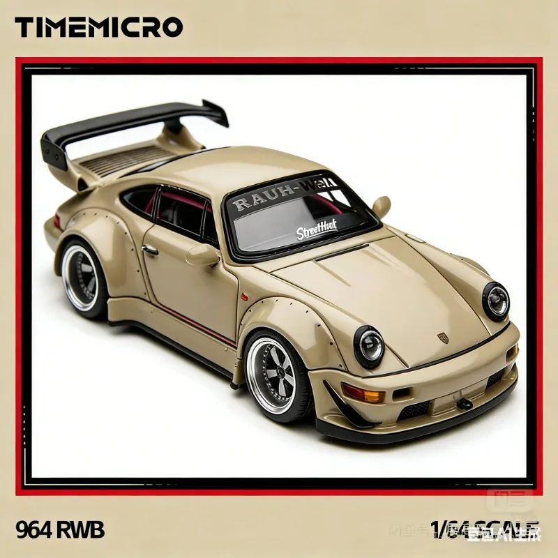 TIMEMICRO Suzhou Exhibition Limited Edition GT SHOW 1:64 964 RWB Alloy Car Model Adult Collectible Boys' Toy Festival Gift
TIMEMICRO Suzhou Exhibition Limited Edition GT SHOW 1:64 964 RWB Alloy Car Model Adult Collectible Boys' Toy Festival Gift