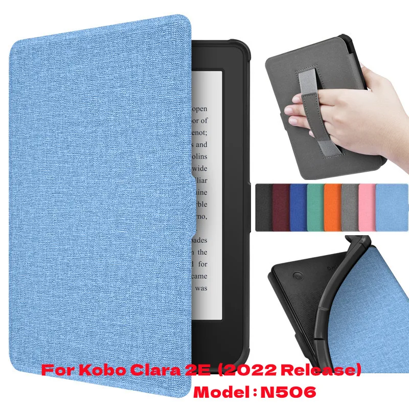 Чехол с ремешком для Kobo Clara 2E 6 дюймов, 2022, ультратонкий, легкий, с защитой от царапин, смарт-чехол для Kobo Clara 2E 6 дюймов, N506
Чехол с ремешком для Kobo Clara 2E 6 дюймов, 2022, ультратонкий, легкий, с защитой от царапин, смарт-чехол для Kobo Clara 2E 6 дюймов, N506